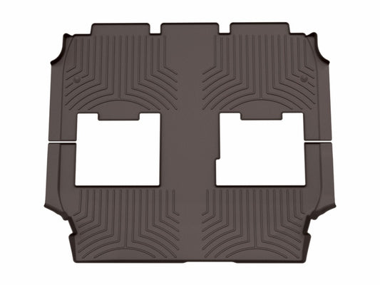 WeatherTech 17-20 Chrysler Pacifica Hybrid 2nd Row Rear FloorLiner HP - Cocoa