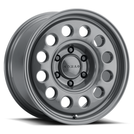 Nomad N501UG Convoy 17x8.5in / 6X139.7 BP / 25mm Offset / 106.1mm Bore - Utility Gray