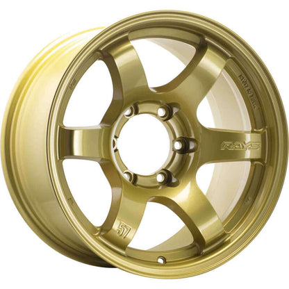 Gram Lights 57DR-X 17x8.5 +00 6x139.7 E8 Gold Wheel