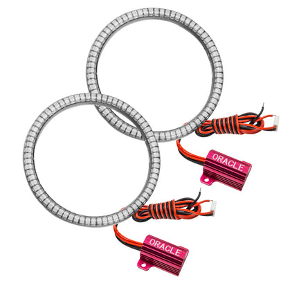Oracle 05-08 Pontiac GTO Surface Mount LED Fog Light Halo Kit - Green