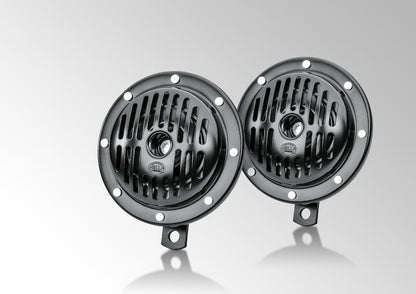 Hella Supertone Horn Kit 12V 310/380HZ HTone Black