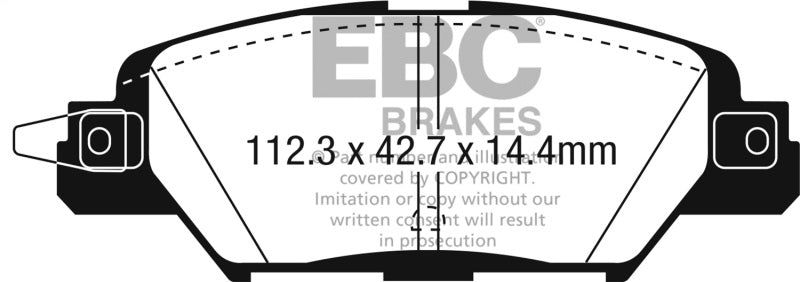 EBC S20 Brake Pad and Rotor Kit