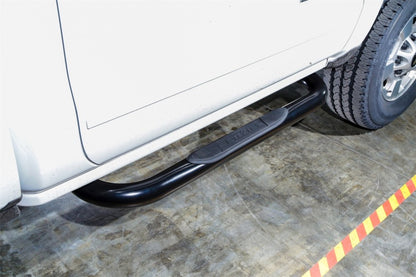 Dee Zee 09-2022 Dodge/Ram Ram Tubes - 3In Round Black Steel RegCab