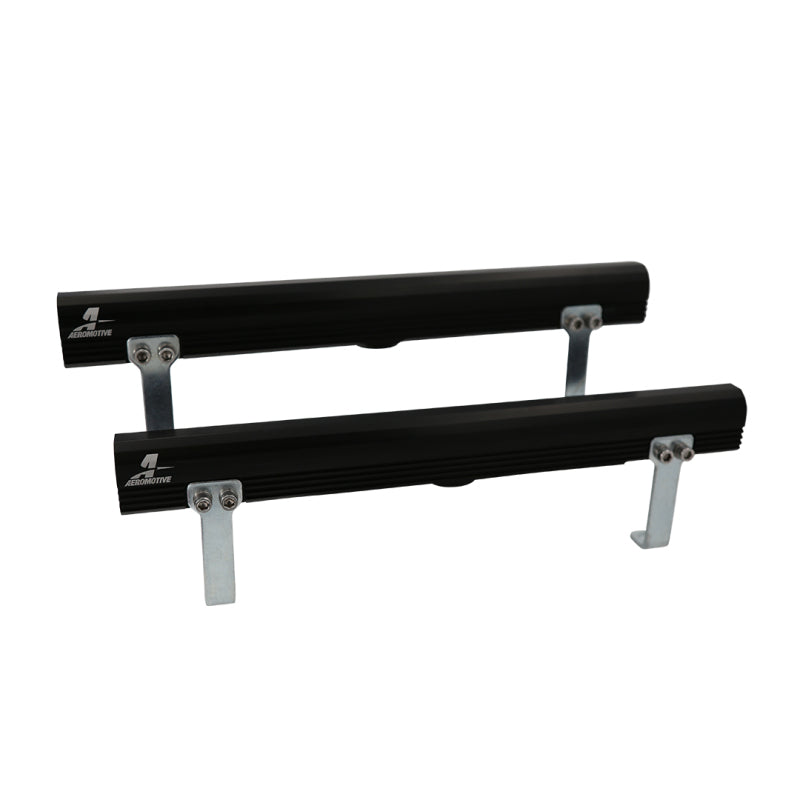 Aeromotive Edelbrock SBC Victor E Fuel Rails - Black