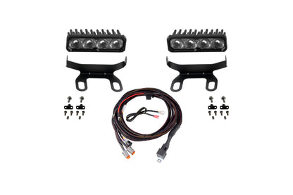 Diode Dynamics 2013-2018 Ram 1500 Ram Standard SS6 Pro LED Kit White Driving 6000K