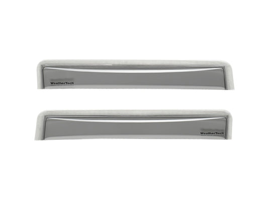 WeatherTech 2015+ Audi A3 Sedan Rear Side Window Deflectors - Light Smoke