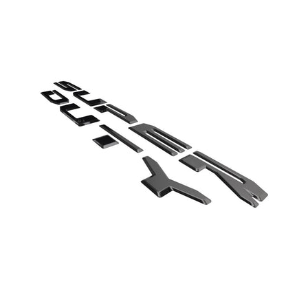 Putco 2023 Ford Super Duty Tailgate Letter (Black Platinum)