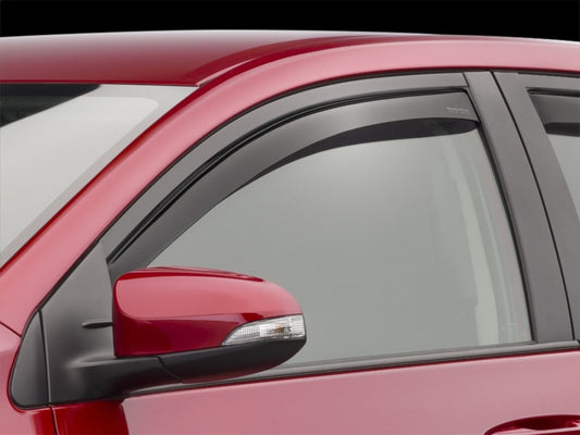 WeatherTech 11-18 Volkswagen Jetta Front Rear Front & Rear Side Window Deflectors-Dark Tint