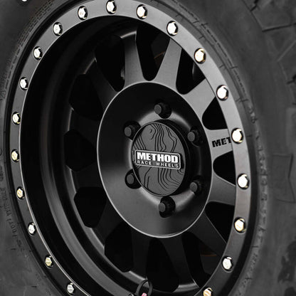 Method Race Wheels Top Snap In Center Cap 86 mm - Black