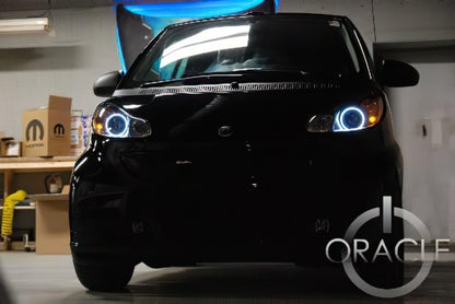 Oracle 08-13 Smart ForTwo LED Headlight Halo Kit - Red