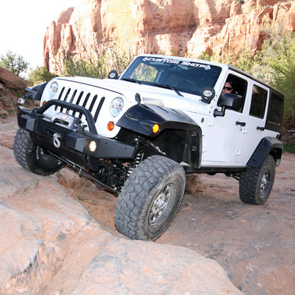 Superlift 07-18 Jeep Wrangler JK Unlimited 4in Lift Kit w/ Fox Shocks
