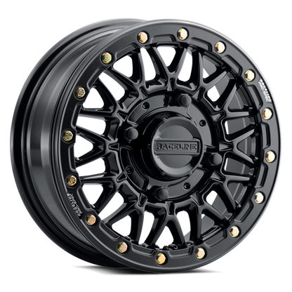Raceline A15 Omega 15x6in / 4x156 BP / 40mm Offset / 132.5mm Bore - Gloss Black