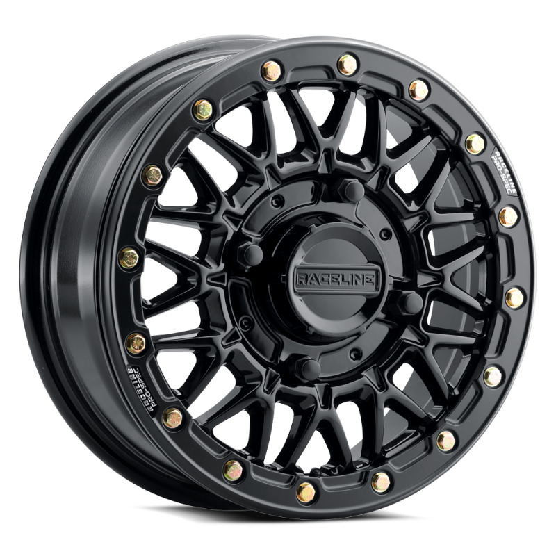 Raceline A15 Omega 15x8in / 4x156 BP / 0mm Offset / 132.5mm Bore - Gloss Black