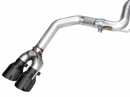 AWE 2024 Ford Mustang GT Fastback S650 RWD Track Edition Cat-Back Exhaust w/ Quad Diamond Black Tips
