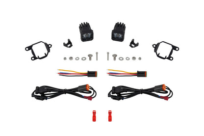 Diode Dynamics 21-24 Nissan Armada SSC1 LED Fog Light Kit (6000K) White SAE Fog - Cool White