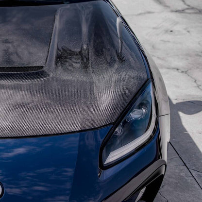 Seibon 2022 Toyota GR86 / Subaru BRZ VS-Style Carbon Fiber Hood