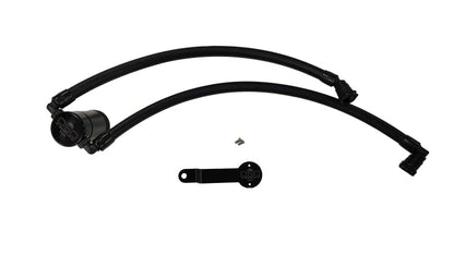 J&L 19-25 Dodge Ram 1500 3.6L PCV Side Oil Separator 3.0 - Black Anodized