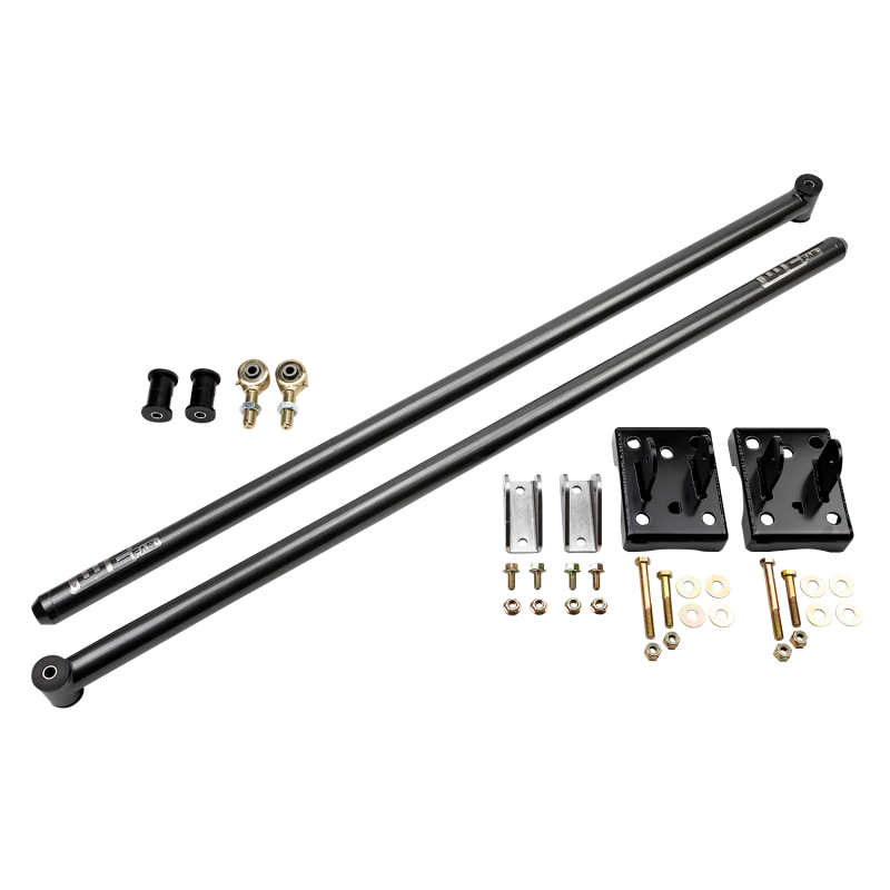 Wehrli 20-24 Duramax RCLB/CCSB/ECSB 60in Traction Bar Kit - Gloss Black