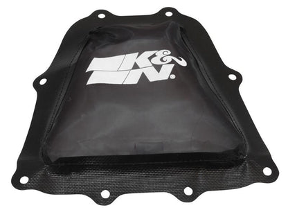 K&N Drycharger Wrap Black 7.313in L 7.25in W 1.313in H