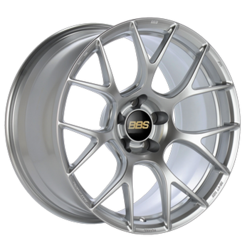 BBS RE-V7 18x8.5 5x112 ET25 Diamond Silver Wheel -82mm PFS/Clip Required