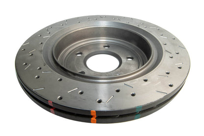 DBA 2009 Chevrolet Corvette ZR1 4000 Series Drilled and Slotted Rear Rotor