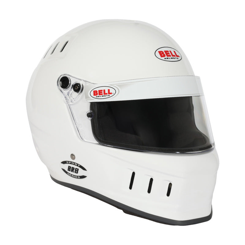 Bell Helmet Br8 White Lrg(60-61) Sa2025