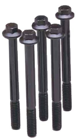 ARP M6 x 1.00 x 16 Black Oxide Hex Bolts (5/pkg)