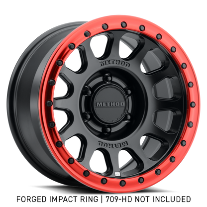 Method Beadlock Ring - 17in Forged - Style 1 - Red