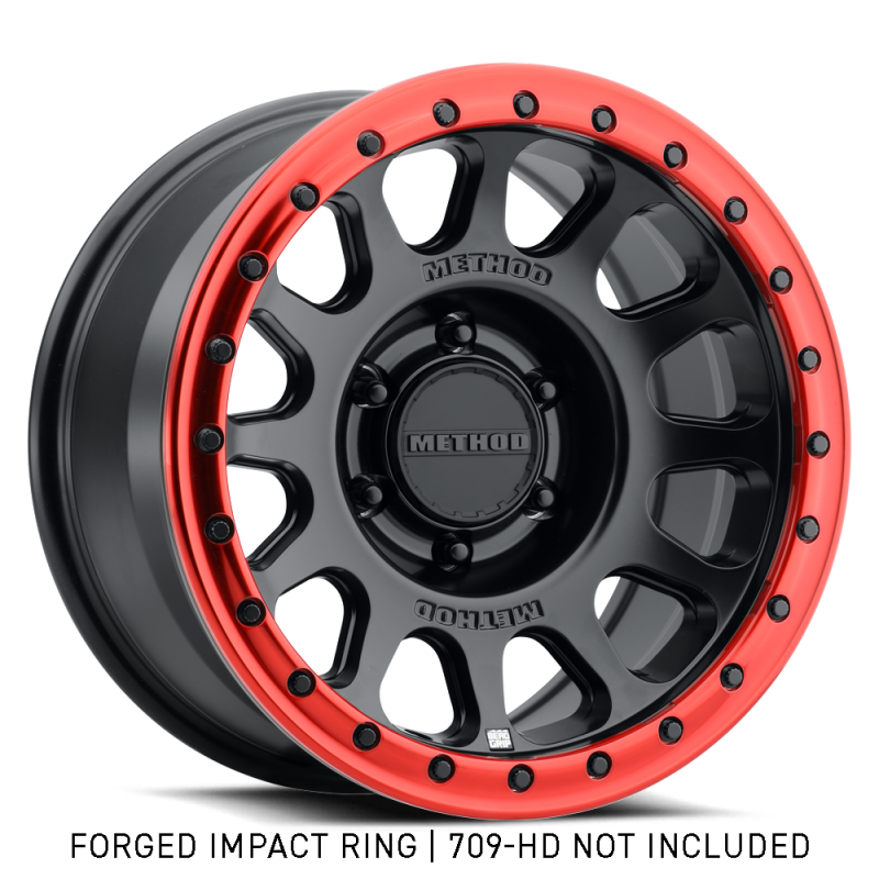 Method Beadlock Ring - 20in Forged - Style 1 - Red
