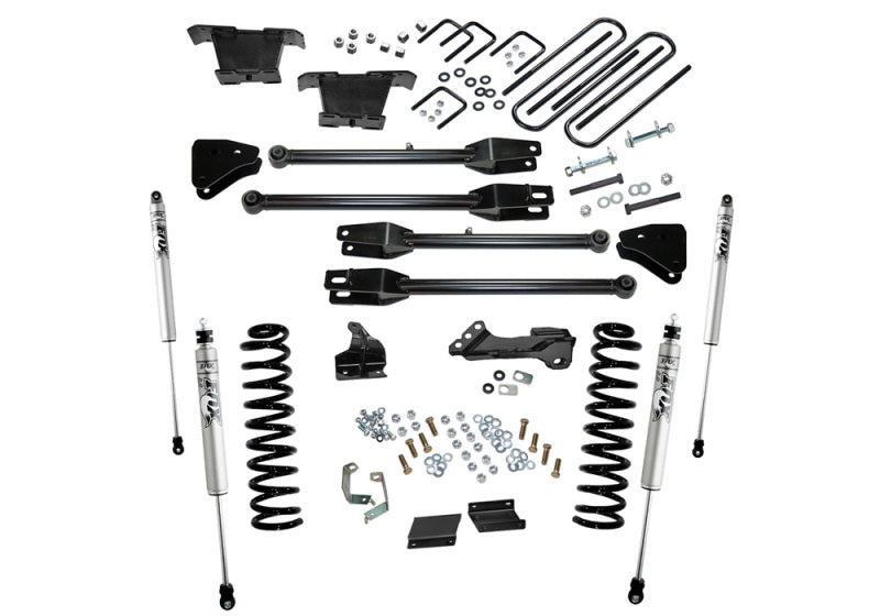 Superlift 11-16 Ford F-250 SuperDuty 4WD Diesel 4in Lift Kit w/ A 4 Link Conversion/Fox 2.0 Shocks