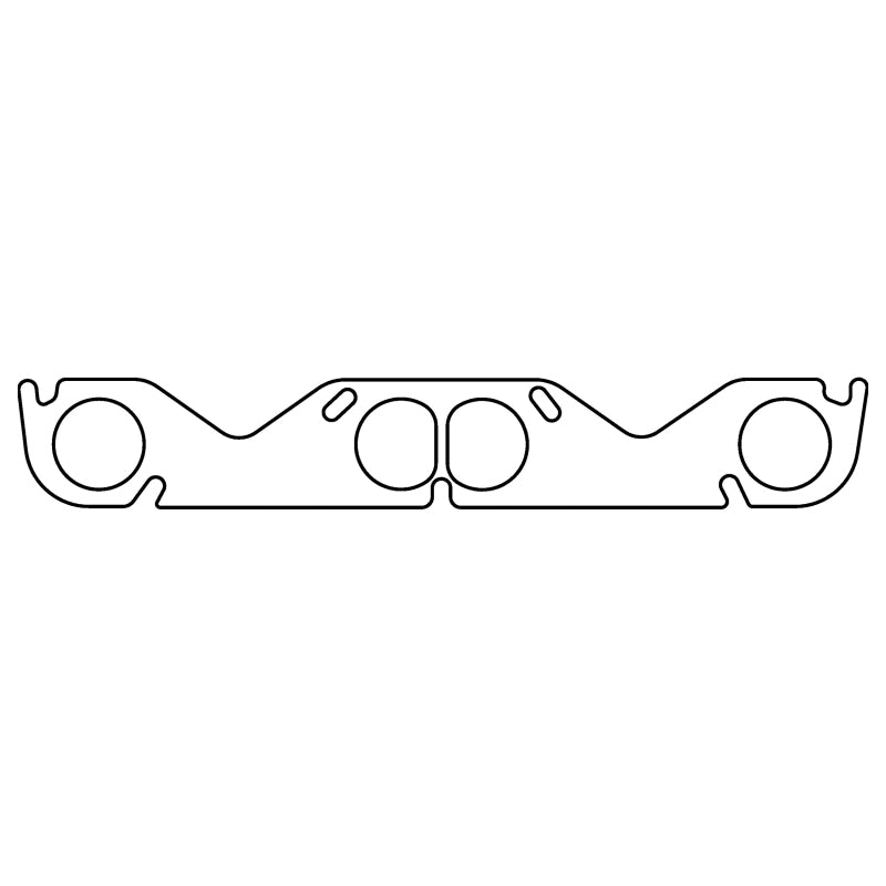 Cometic Chevy Gen1 SB V8 .060in HTS Exhaust Mani Gasket Set-2.00in Round Port-Hooker/Stahl Bolt Patt