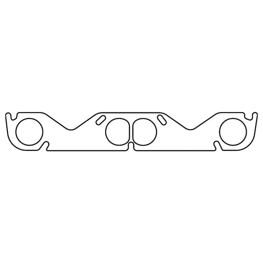 Cometic Chevy Gen1 SB V8 .060in HTS Exhaust Mani Gasket Set-2.00in Round Port-Hooker/Stahl Bolt Patt