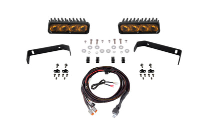Diode Dynamics 2019-2021 Ford Ranger SS6 Pro LED Kit Yellow Driving 3000K
