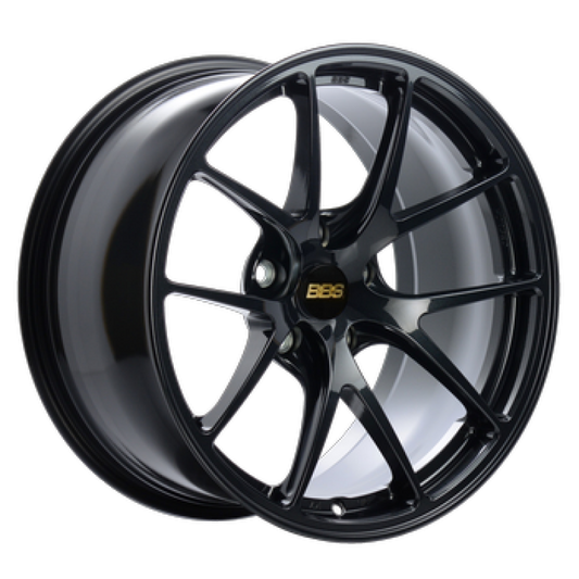 BBS RI-A 18x10.5 / 5x120 ET25 82mm PFS Ring/Clip Required - Metallic Black Subtle Blue Flake