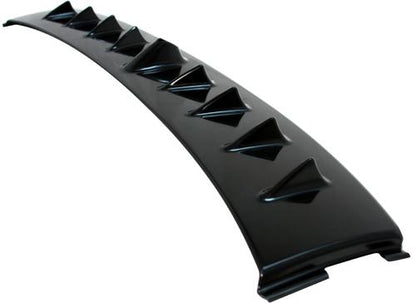 BLOX Racing 08+ Mitsubishi Lancer Vortex Generator - ABS Black
