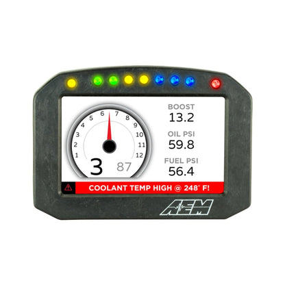 AEM CD-5L Carbon Logging Flush Digital Dash Display