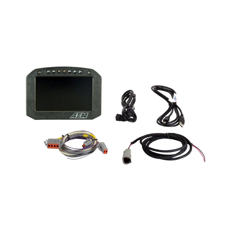 AEM CD-5L Carbon Logging Flush Digital Dash Display