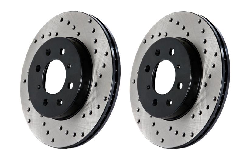 Centric Performance 12-16 F10 M5 Brake Rotor Drilled Front Left