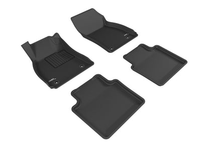 3D MAXpider 2010-2016 Buick Lacrosse Kagu 1st & 2nd Row Floormats - Black