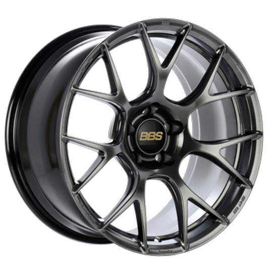 BBS RE-V7 21x10.5 5x112 ET15 Gloss Diamond Black Wheel 82mm PFS/Clip Required