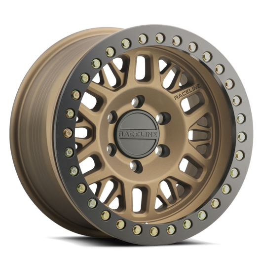 Raceline RT951 Ryno 17x9in / 6X139.7 BP / -12mm Offset / 106.1mm Bore - Bronze
