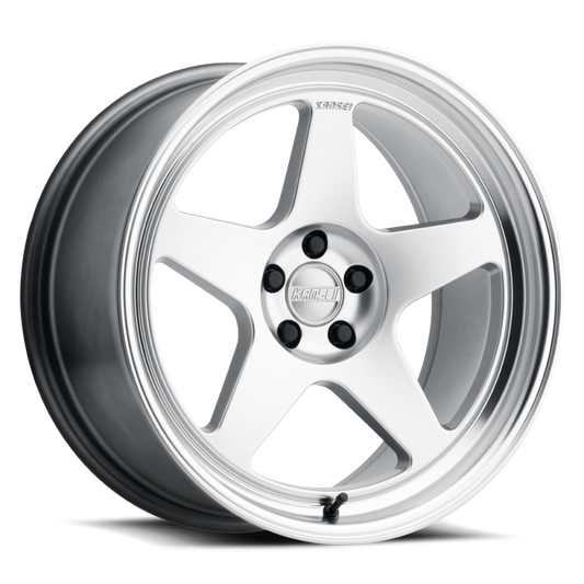 Kansei K12H Knp 18x8.5in / 5x100 BP / 35mm Offset / 73.1mm Bore - Hyper Silver Wheel
