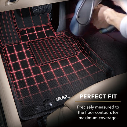 3D MAXpider 12-15 Toyota Prius Kagu Black Full Set
