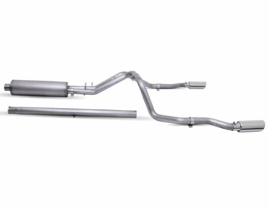 Gibson 19-23 Silverado/GMC Sierra 1500 5.3L Crew Cab Cat-Back Dual Extreme Exhaust