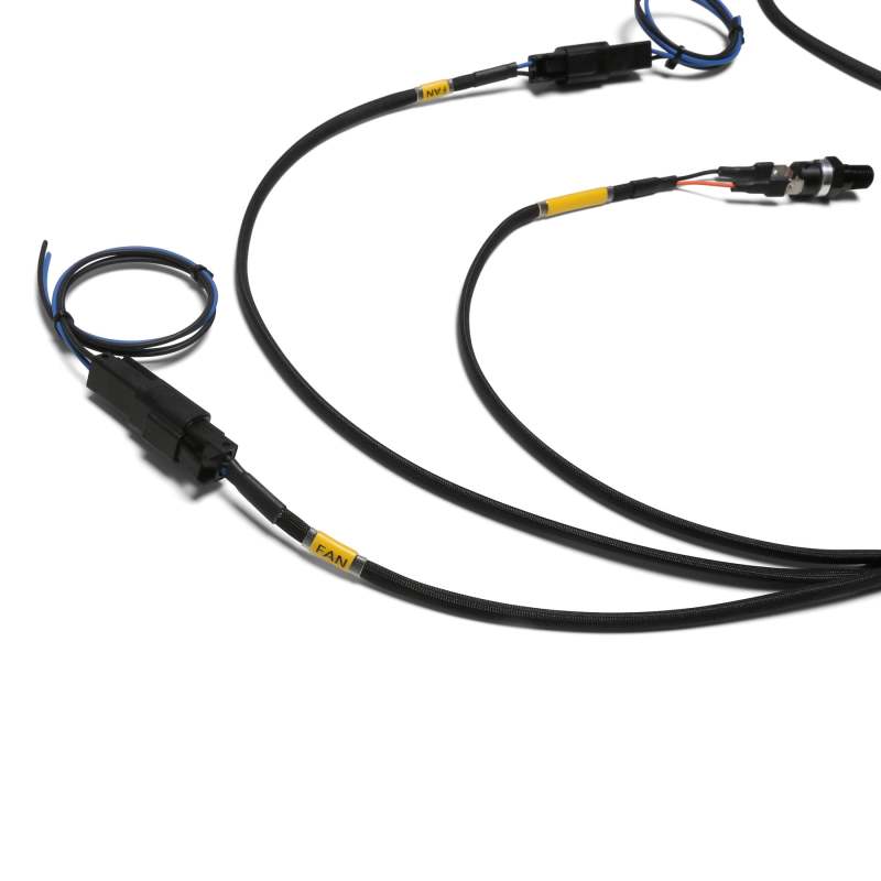 Chase Bays Dual Fan Relay Wiring Harness w/180 Deg F Thermoswitch