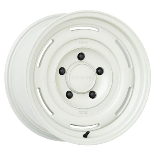Nomad N504VW Field 17x8.5in / 6X139.7 BP / 35mm Offset / 106.1mm Bore - Vintage White