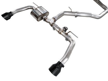 AWE Tuning 22-26 Hyundai Elantra N SwitchPath Cat-Back Exhaust - Diamond Black Tips