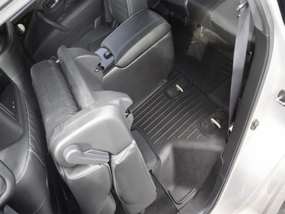 WeatherTech 19-24 Infiniti QX80 Rear FloorLiner HP - Black
