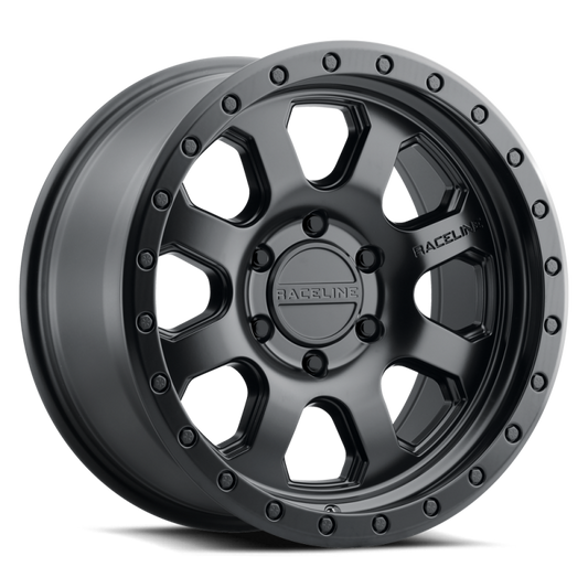 Raceline 959B Avenger 2.0 20x9in / 8X165.1 BP / 0mm Offset / 130.81mm Bore - Satin Black