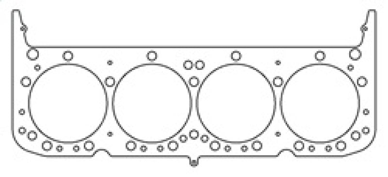 Cometic Chevy Gen-1 Small Block V8 .062in MLS Cylinder Head Gasket - 4.060in Bore - Round Bore